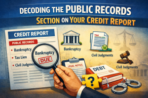 Decoding the Public Records Section on Your Credit Report: What Stays, What Goes, and the Often-Ignored Impact of Judgments and Liens