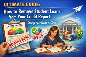 Ultimate Guide: How to Remove Student Loans from Your Credit Report Using Goodwill Letters – Step-by-Step Templates for Federal and Private Loans
