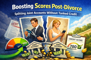 Boosting Scores Post-Divorce: Splitting Joint Accounts Without Tanked Credit